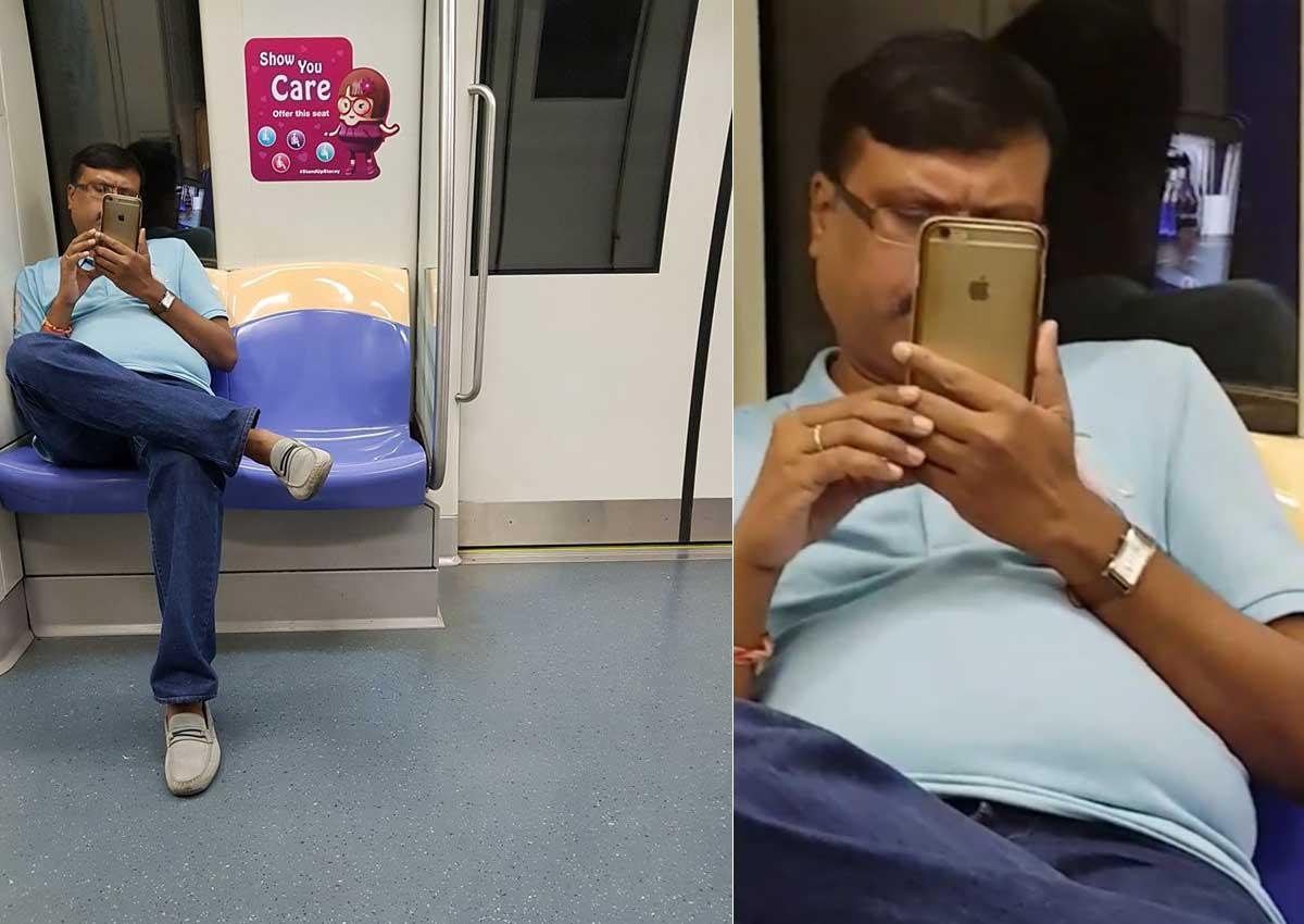 Caught In The Act Woman Exposes Man Who Secretly Filmed Her On Nel Train