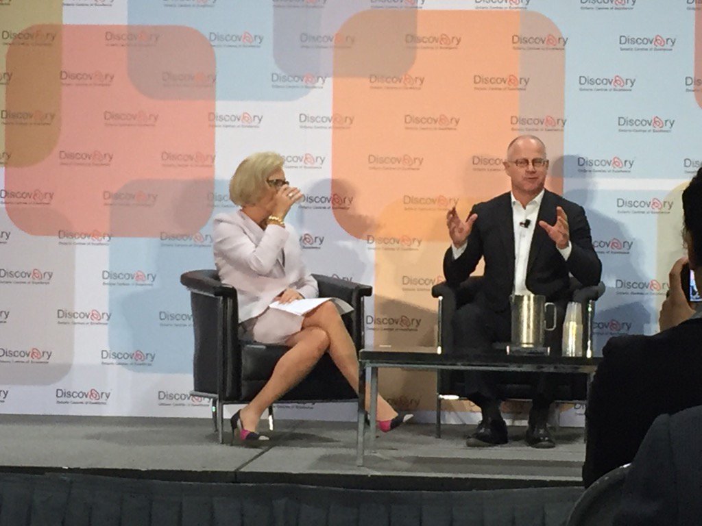 No reason the next <a href="/Shopify/">Shopify</a> #IPO couldn't come from the health sector says <a href="/WCharnetski/">William Charnetski</a>, I agree! #OCEDiscovery