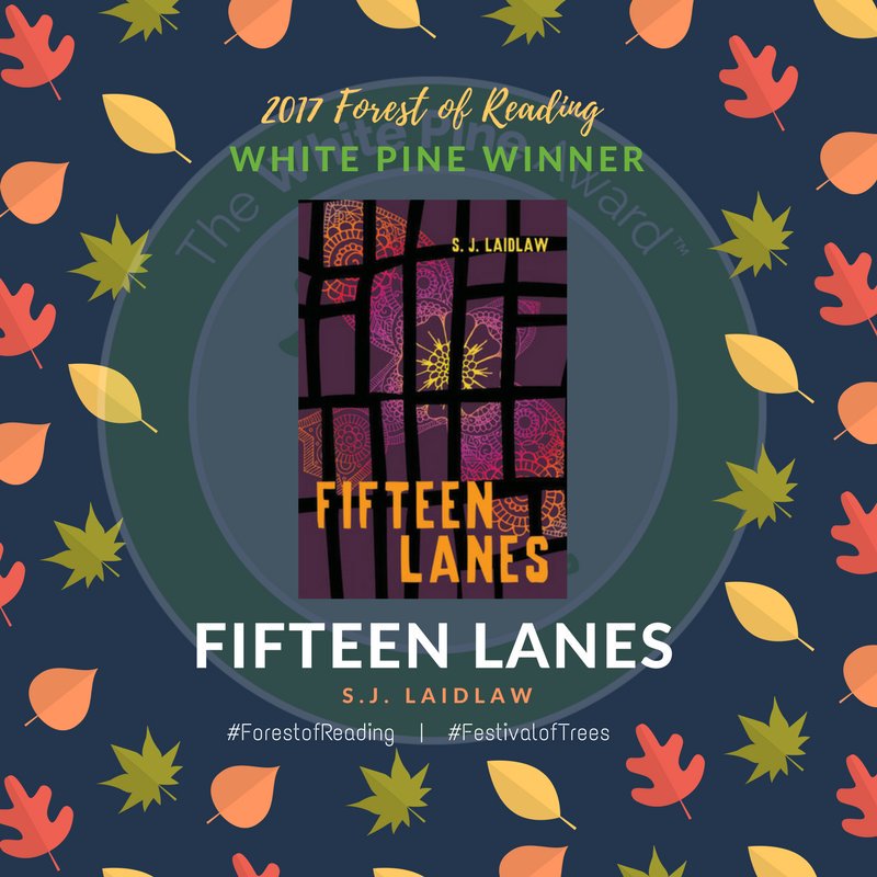 ForestofReading's tweet photo. Congratulations to the 2017 White Pine Award Winner...S. J. Laidlaw! 🎉 @TundraBooks #forestofreading #festivaloftrees https://t.co/c4P9nwZ1eX
