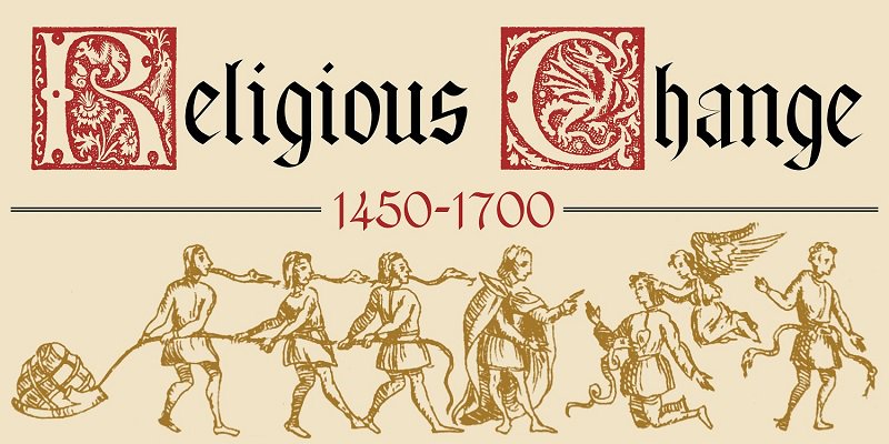 Thrilled to announce "Religious Change, 1450-1700," a project consisting of programs, digital resources, &amp; more! bit.ly/2pSU0tH