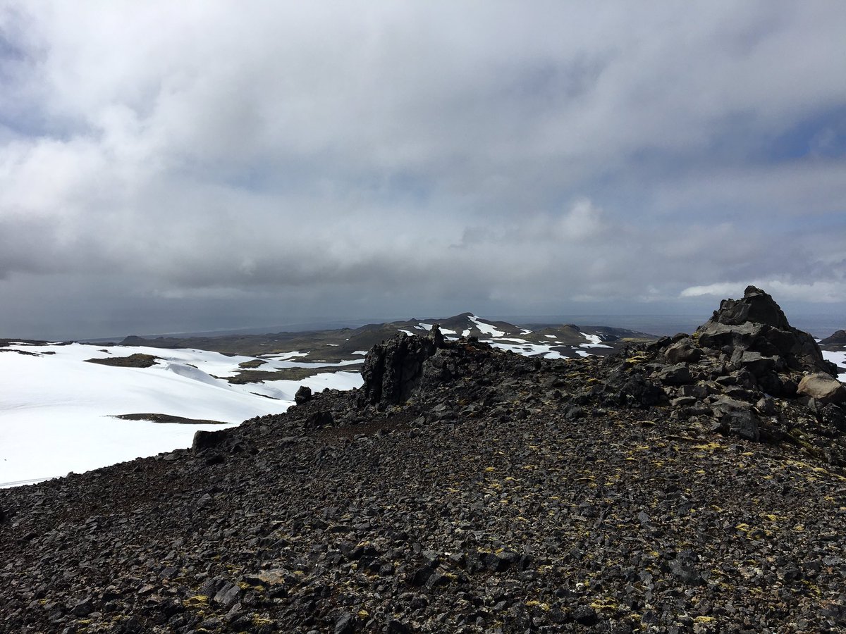 stelling_rci's tweet photo. At the top of Eyjafjallajökull that erupted in 2010. Incredible experience. @kennlharvey #RCIceland https://t.co/TLC1oTnKEj