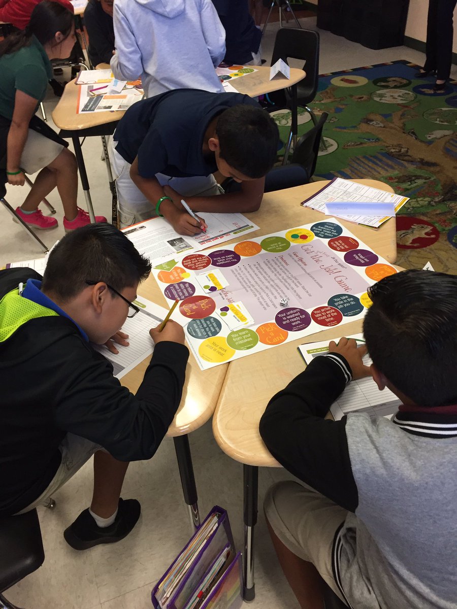 MsQuinFTW's tweet photo. @JA_of_SWFL is here for the day preparing our fifth graders for their futures @ParksideProud #lifelessons https://t.co/MHCOc4gpaf