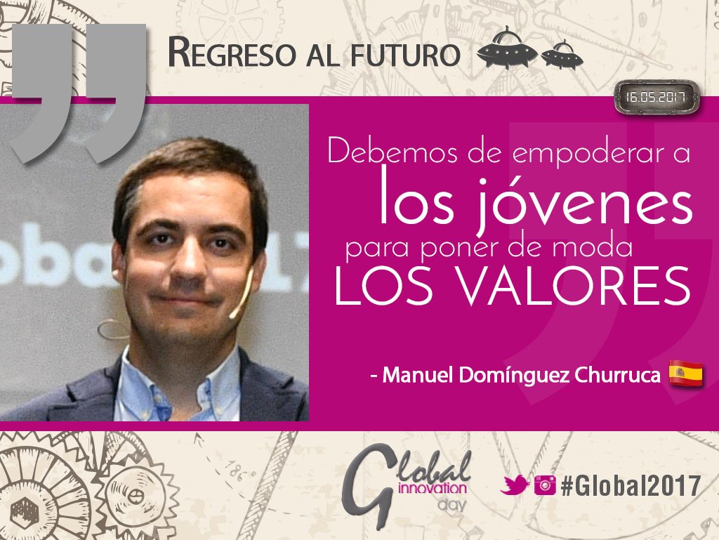 Innobasque's tweet photo. Manuel Domínguez Churruca, director de @g2015org, nos descubre las características de los #millennials #Global2017 https://t.co/sYR3hWtfSW https://t.co/IuGSdeozXm