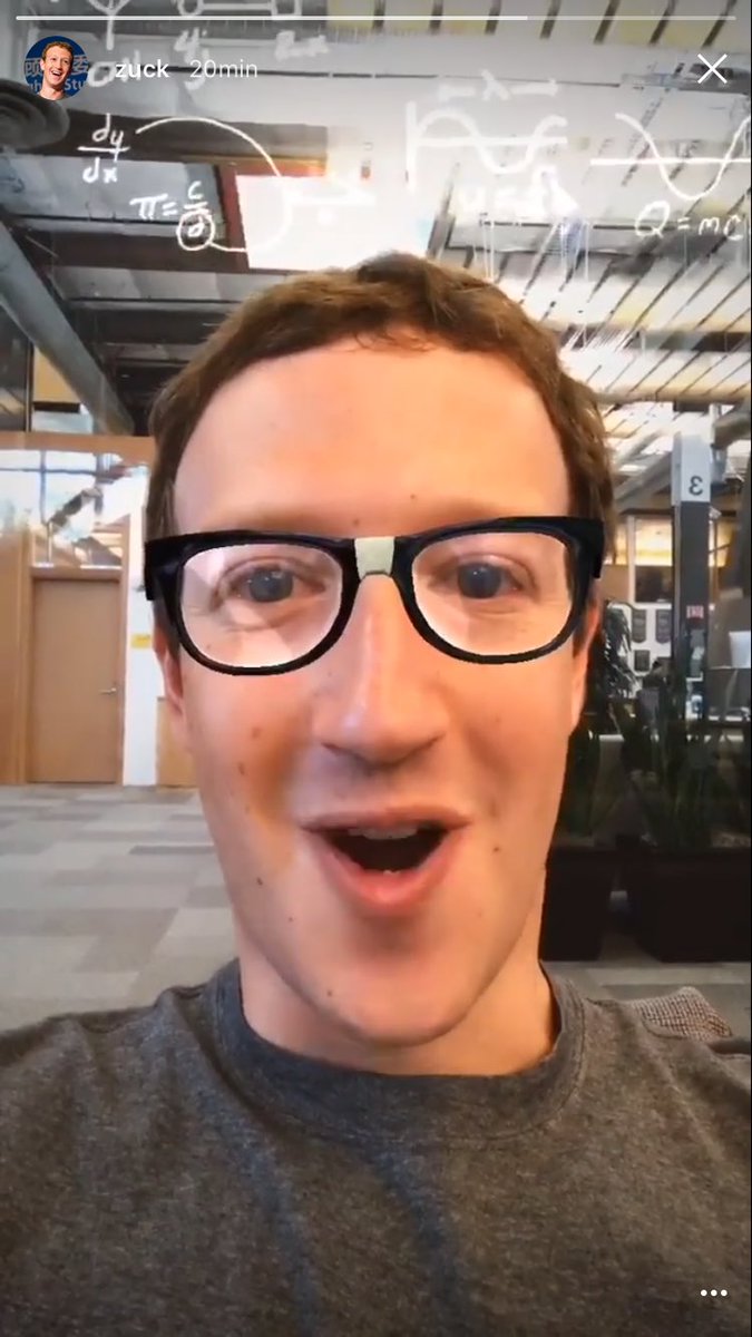 Les nouveaux filtres Instagram testés par et Mark Zuckerberg me font