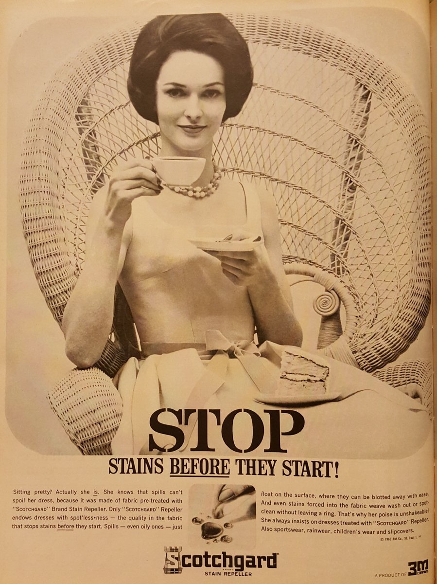 journeygalactic's tweet image. [May 16, 1962]  We can USE this around the Traveler household...  #Scotchguard