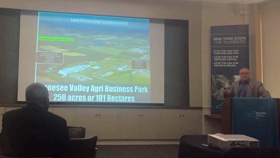 Our 2nd day: listening to economic overview of the region &amp; opportunities for investment <a href="/GRERochesterBiz/">GRE</a> <a href="/Kodak/">Kodak</a> <a href="/EmpireStateDev/">Empire State Development</a> #SOFCNY