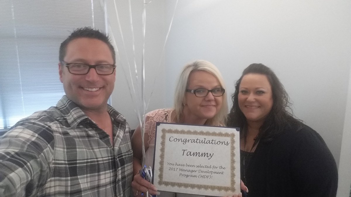 Celebrating Tulsa's 2017 MDP selection Tammy Smith!  Well deserved Tammy!  #AwesomeATSD