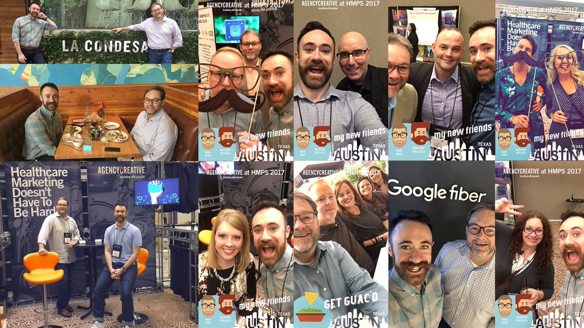 AgencyCreative's tweet photo. We met new people & put our custom Snapchat filters to use at #HMPS17! Call for more info about why #HealthcareMarketing shouldn't be hard. https://t.co/vijhuVeWTZ