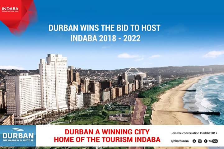 eThekwiniM's tweet photo. Durban stays your #WinningCity #INDABA2017 https://t.co/dNx2nLIxty