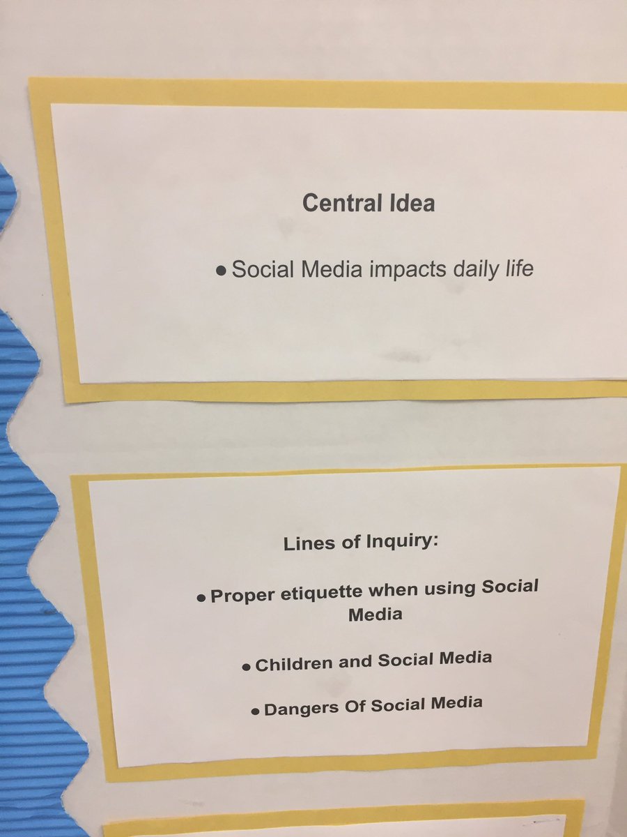 APSBeecher's tweet photo. #GotWIFi #pypexhibition group shares the benefits & dangers of social media & tips for #socialmediaetiquette @AssocSupBattle @ibpyp https://t.co/r0wGgrvzwj