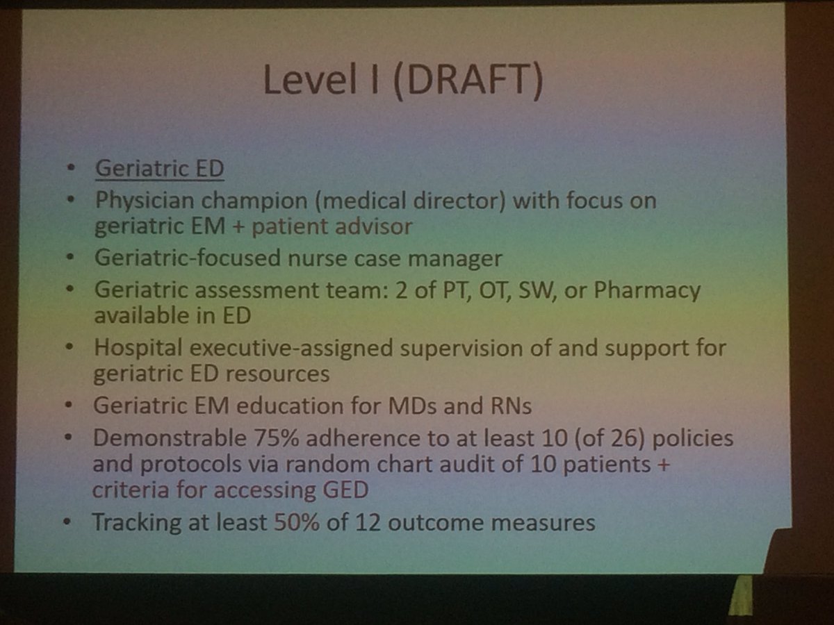 Why geriatrics?  <a href="/KevinBiese/">Kevin Biese</a> explains <a href="/EmergencyDocs/">Emergency Physicians</a> @ACEPNow #GeriED accreditation #SAEM17 launching Jan 2018 #innovate #motivate