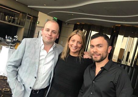 Noam Gershony lost a leg in the 2006 Lebanon War &amp; in 2012, he won Paralympic Gold in the tennis. Honoured to have him with us!