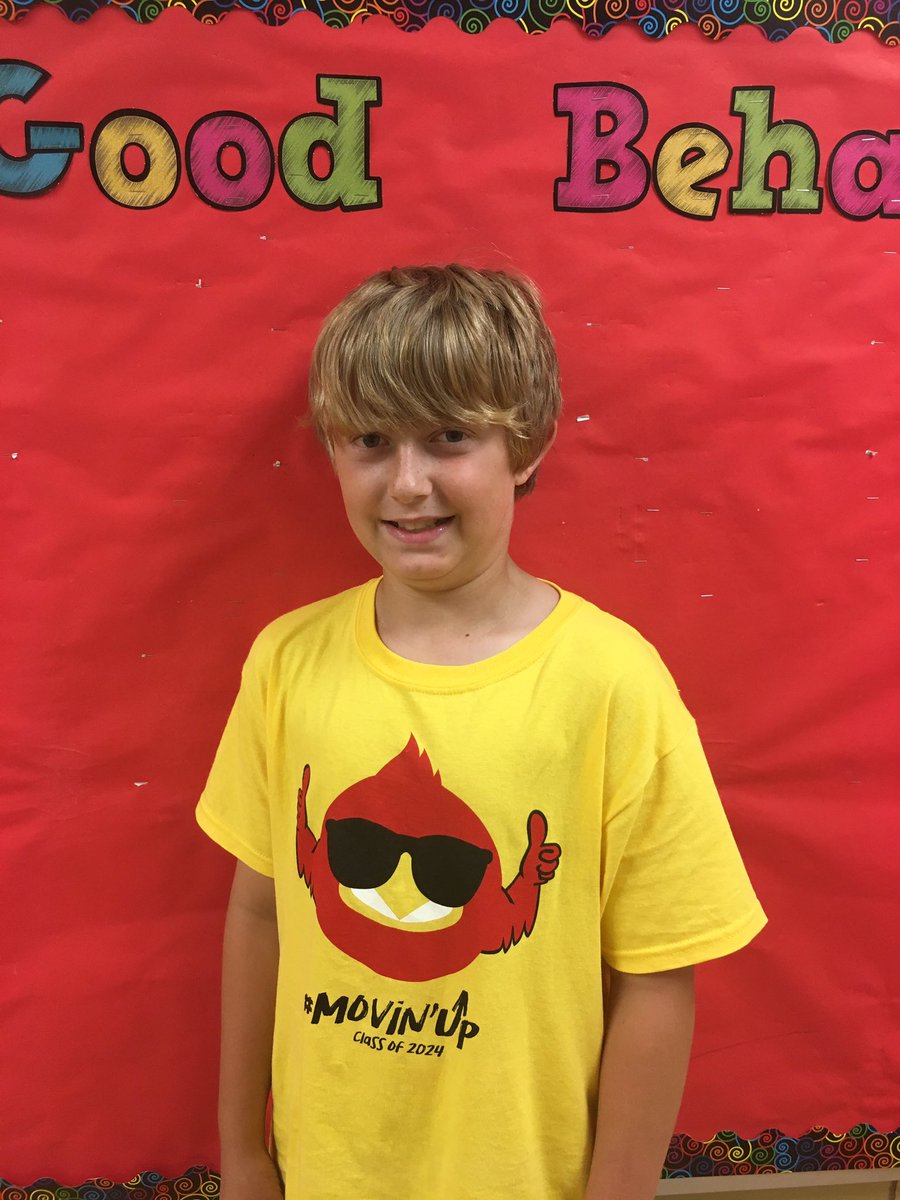 CECardinals's tweet image. Letter R for Respectful &amp;amp; Responsible - Scott Brockhuis is the example. Does what he's supposed to do. #JoyInClass! #9left #26daysofstudents