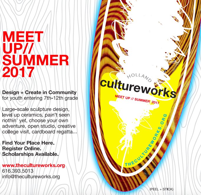 CultureWorks_MI's tweet photo. BIG think, Ceramics, and so much more is happening within the creative community at CultureWorks. Sign up TODAY! https://t.co/buYFctx8Yc