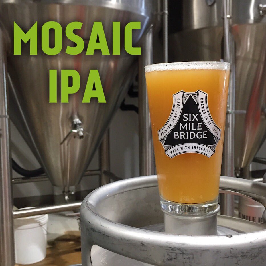 SMBbeer's tweet photo. New beer coming atcha this FRIDAY! The first in our Summer Single Hop Series--Mosaic IPA! #juicy #newbeer #turbid #allaboutthehops https://t.co/dVIKqxSDsf