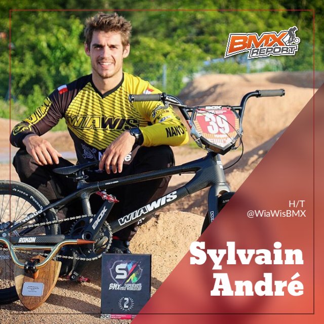 BmxReport's tweet image. @SylvainAndrebmx with the Red Plate! Only 2 races left. Next stop, Santiago del Estero! #BMX #BmxReport #UCIBMXWC