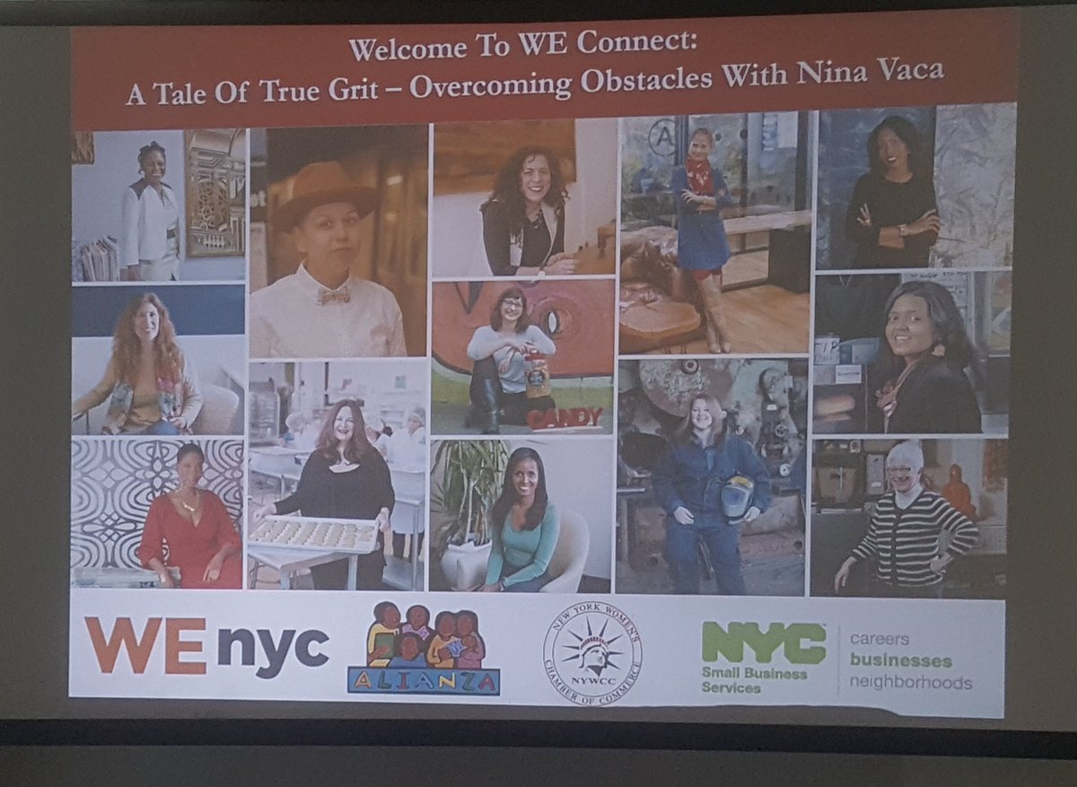 ninavaca's tweet photo. .@Ventureneer #WENYC #WEConnect @NYC_SBS @nywccorg @AxSolidaridad  A Tale Of True Grit #inspiring #crazygood #seeitbeit https://t.co/LsOqoRk0zs