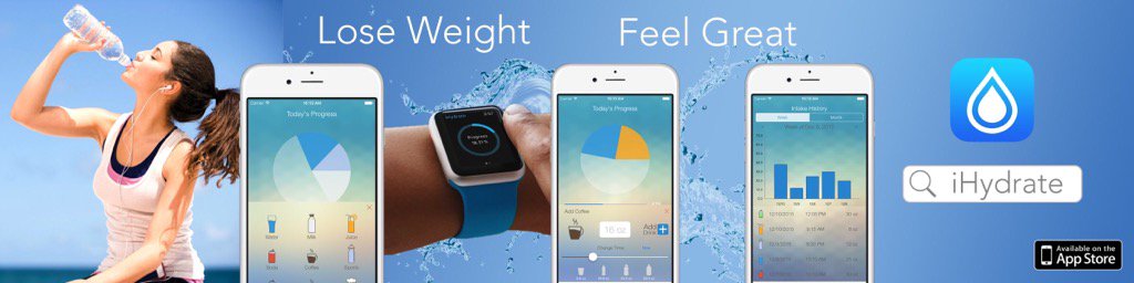 I achieved my hydration goal today with #iHydrate #Fitness #Healthy itunes.apple.com/app/apple-stor…