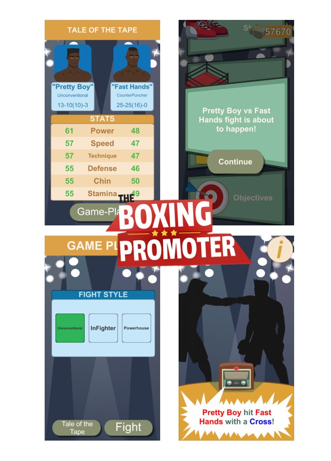 _BoxingPromoter's tweet photo. 🥊The Boxing Promoter🥊
Ever wanted to own a stable of fighters?
Free iOS and Android game, currently beta testing
Please Retweet
#Boxing https://t.co/YgjeXl6BIC