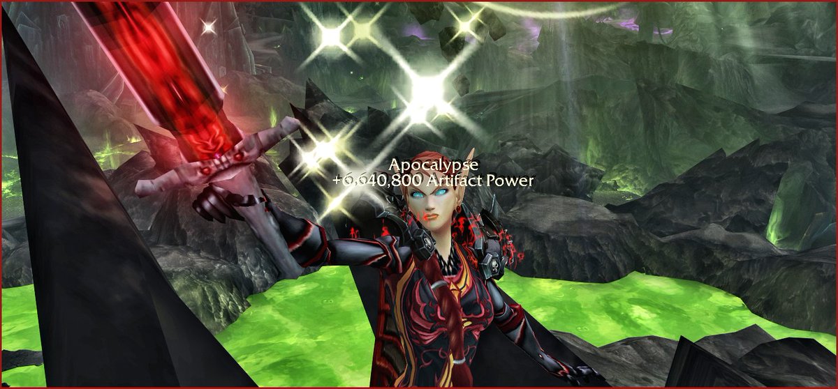 Imperious0212's tweet image. #Apocalyspe!
+ 6 640 800 #ArtifatPower!
#Warcraft|#Legion