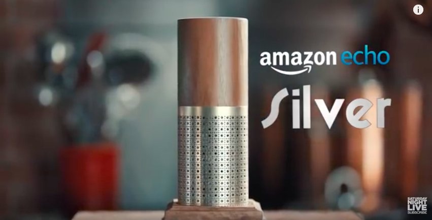 brand_mettle's tweet photo. Mixed emotions - SNL play on Amazon Echo. https://t.co/0MSxyhY9Jw https://t.co/hKMNuFBx2o