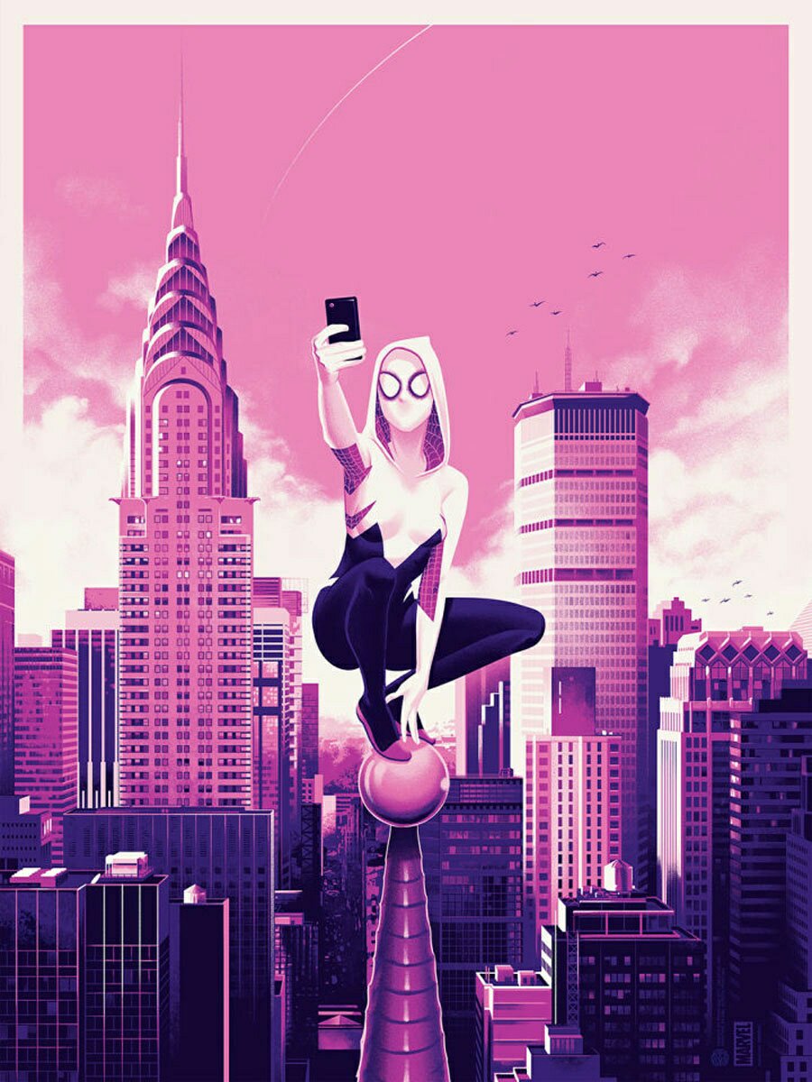#SpiderGwenOn