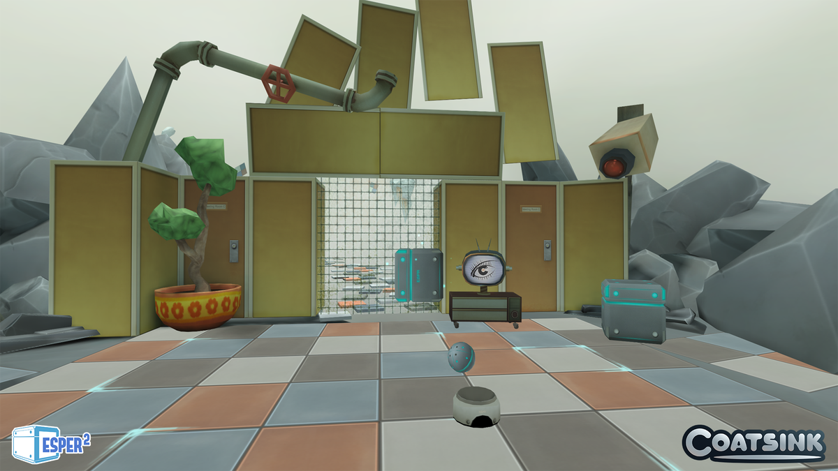 Coatsink's tweet photo. Experience #Esper2 in a new way. We've added in GearVR controller functionality! Use your hands to bend reality. https://t.co/XBxBJyEKj9
