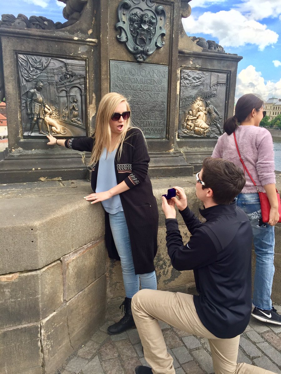 AshTruHeu's tweet photo. If you touched the dog then all your dreams came true... and they did ❤💍 @heindeljames https://t.co/psuPfEEoKp