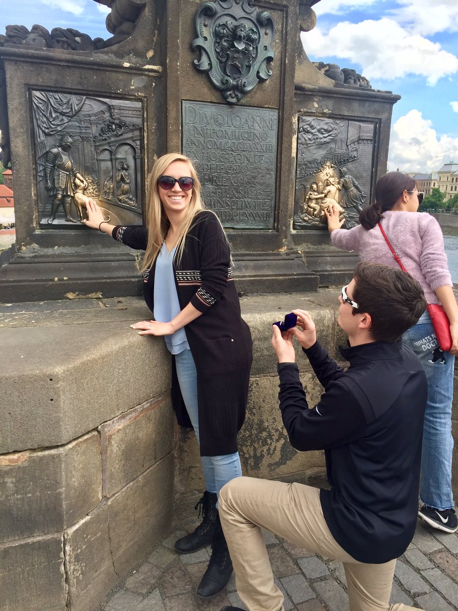 AshTruHeu's tweet photo. If you touched the dog then all your dreams came true... and they did ❤💍 @heindeljames https://t.co/psuPfEEoKp