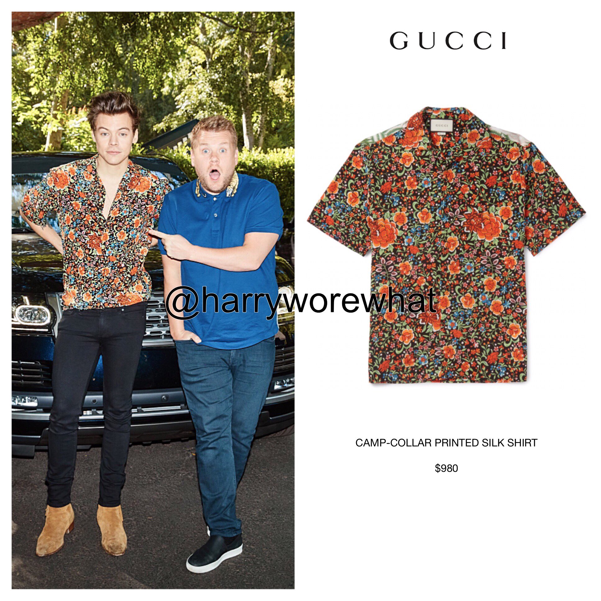 Gucci camp hotsell collar shirt