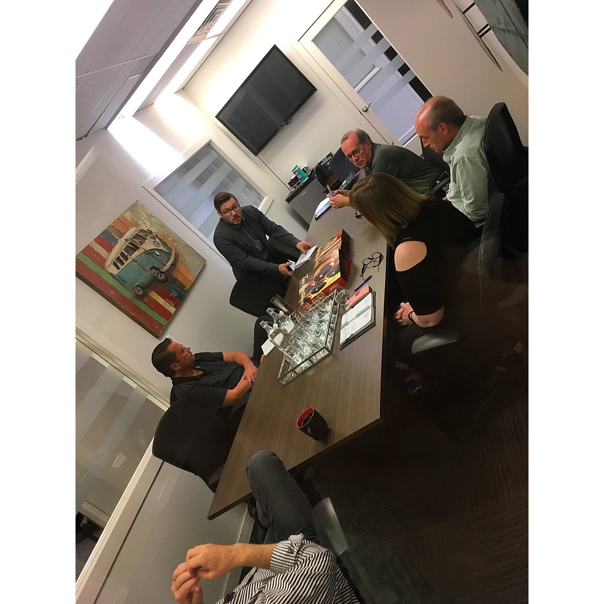BFL meeting with our Strata Management team this morning #apm