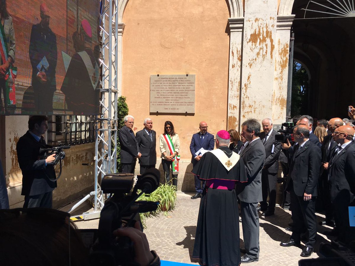 teleambiente's tweet photo. Convegno internazionale @SGI_Onlus #150SGI #Roma https://t.co/YvUdOVijrC