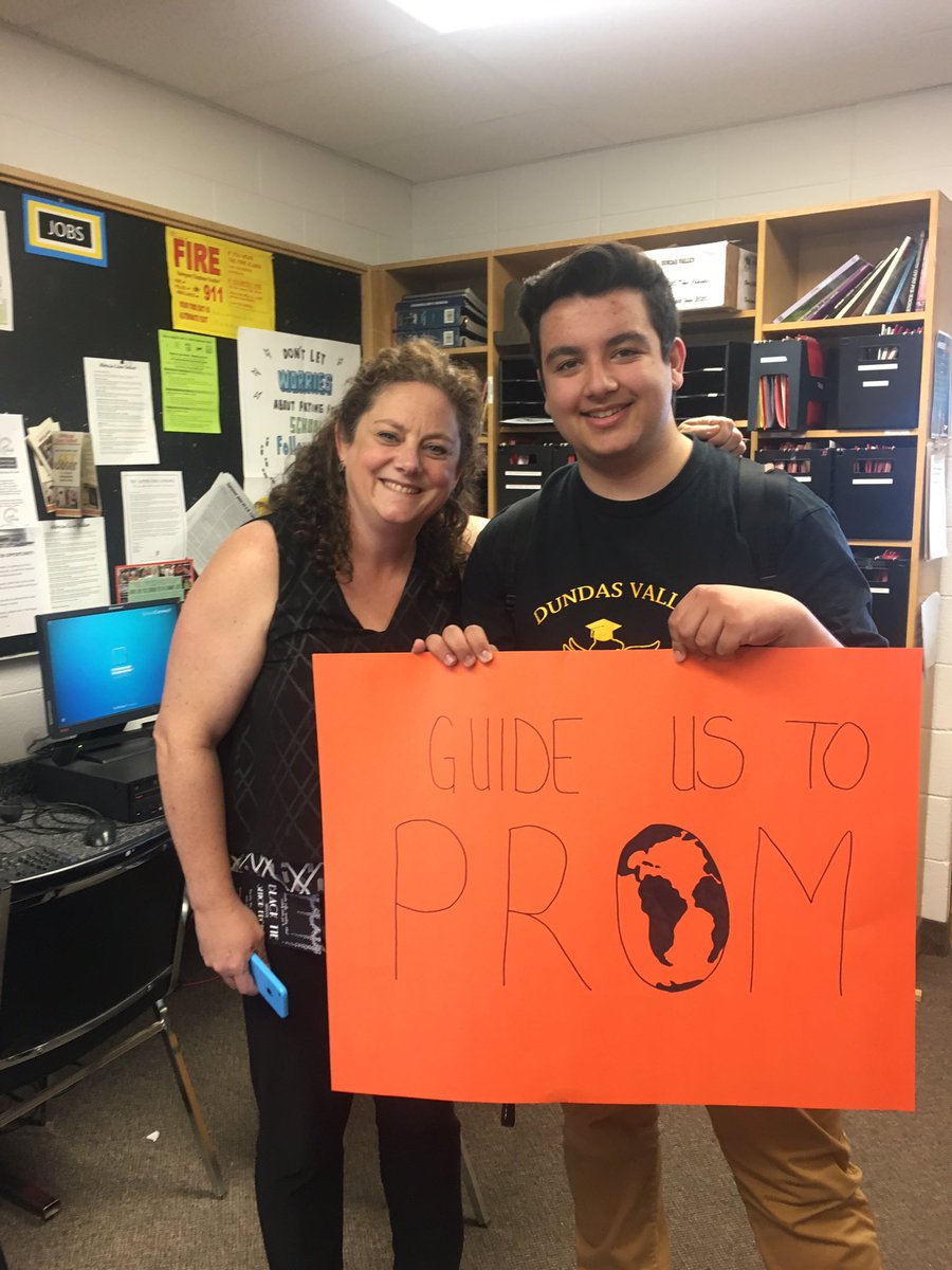 DVSS Promposal tweet media