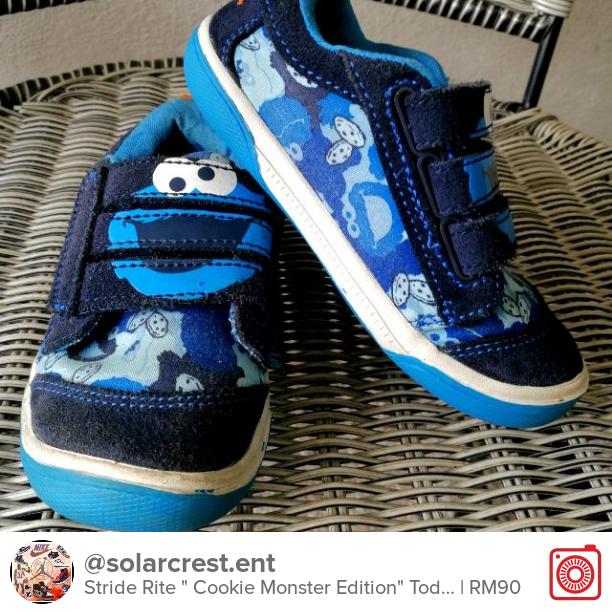 stride rite cookie monster shoes