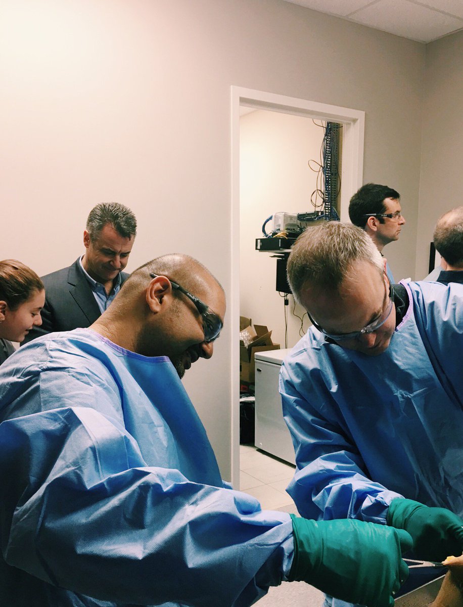 TMG_Canada's tweet photo. THANKS! Joel Lobo MD, John Haverstock MD, Mike Gladwell MD and Mike McCaffery MD for joining @TMG_Canada at the #SCR #shoulderlab last week! https://t.co/DOTDyQWYEb