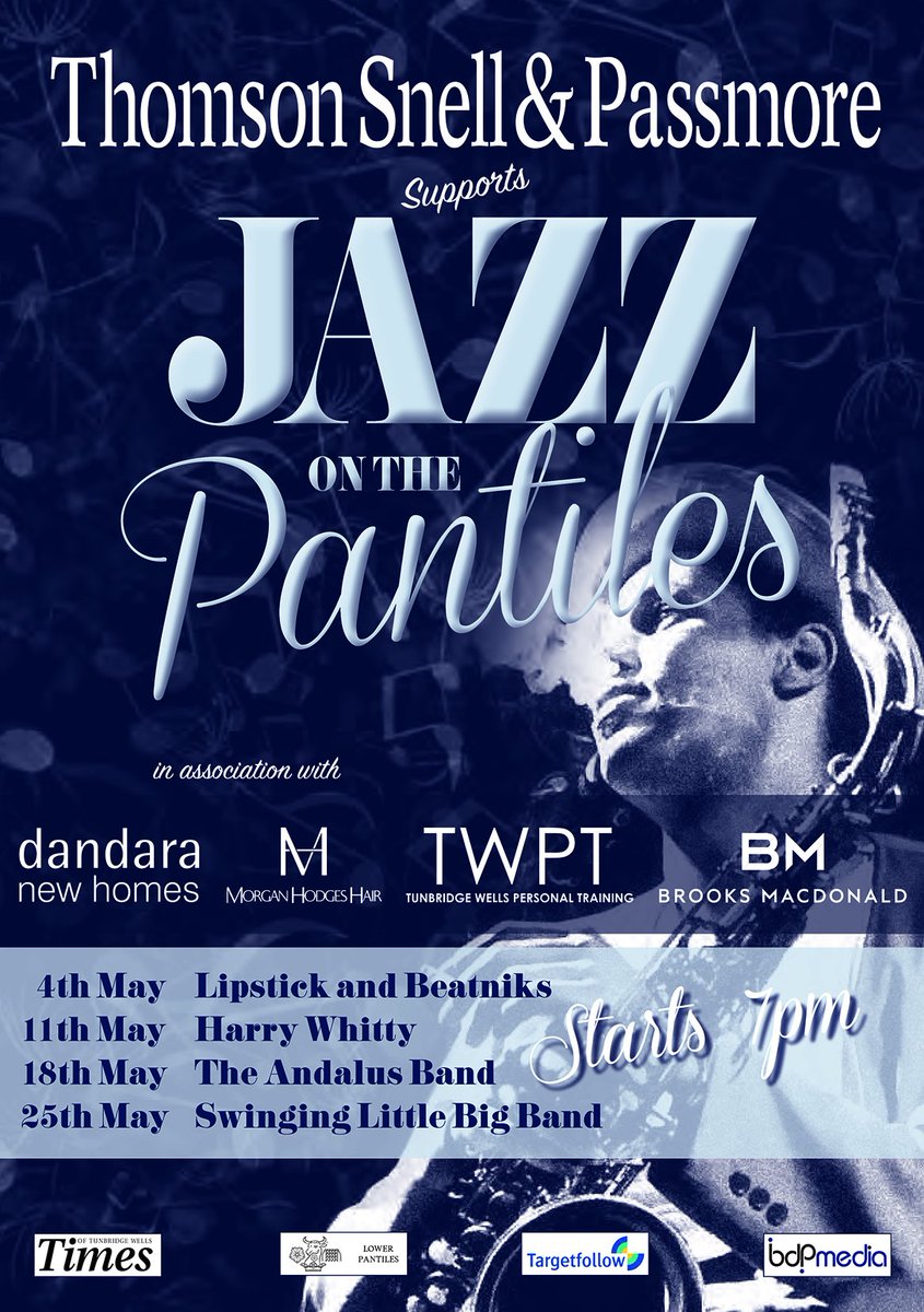 ThePantiles's tweet photo. Are you joining us for #Jazz on The #Pantiles this Thursday with Andulus performing? 🎵
https://t.co/xG3gLwPUE5 https://t.co/DLYTTH6d9f