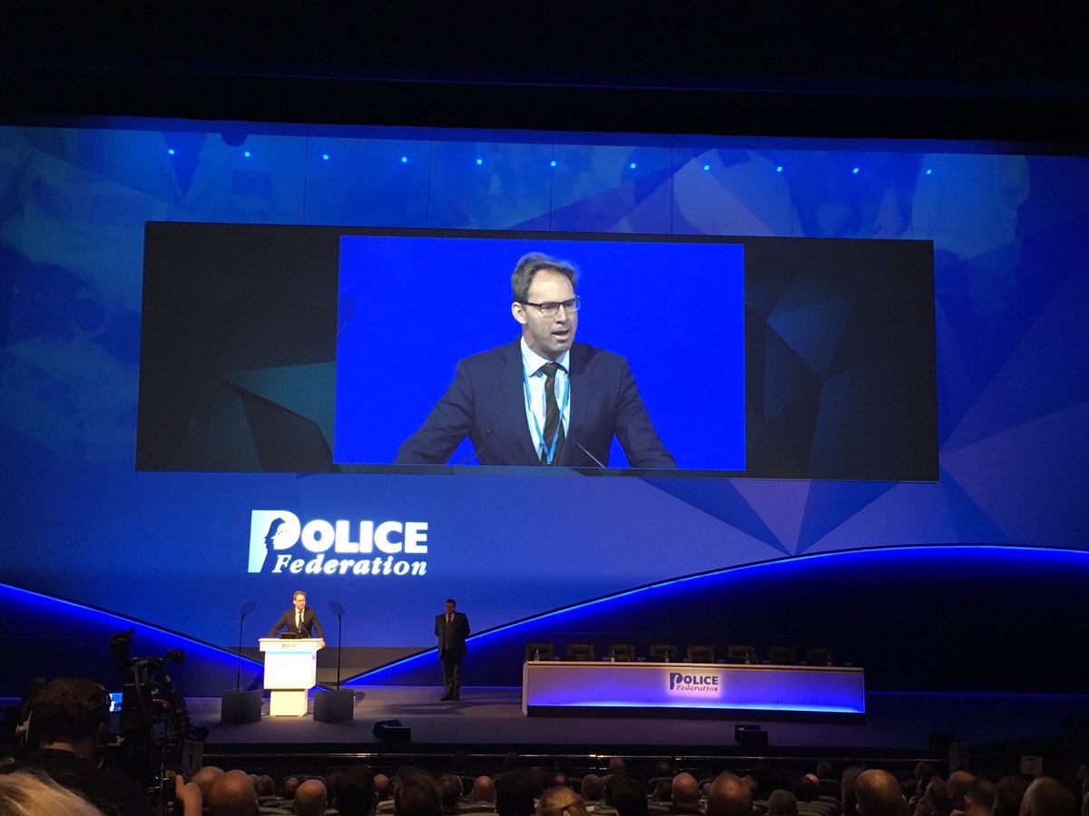 Tobias_Ellwood's tweet image. Humbled to attend #PolFed17 &amp;amp; acknowledge bravery of PC Palmer &amp;amp; all officers who daily do their duty no matter what may be round the corner