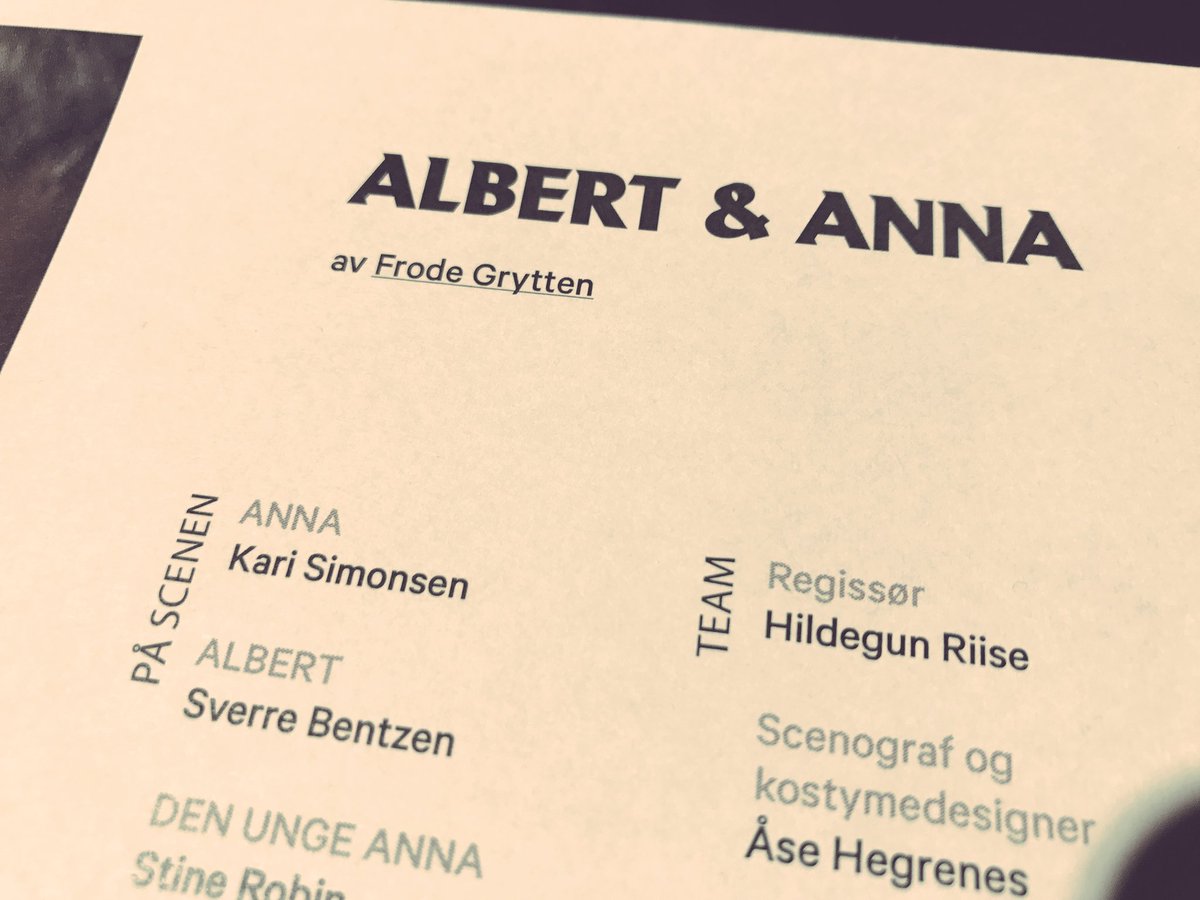 solvarwinnie's tweet photo. du vet det blir en bra 16.mai når man skal se noe denne karen (@FrodeGrytten ) har skrevet - #FrodeGrytten #teater @Riksteatret https://t.co/KRaNjYUqkM