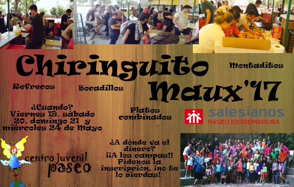 CJ_Paseo's tweet photo. 🎉¡¡Ha llegado Maux y nuestro gran Chiringuito!! 🎉 Os invitamos que vengáis y disfrutemos juntos un año mas🙈 ¿Te lo vas a perder?😉 https://t.co/cZ3Q3Ds5JC