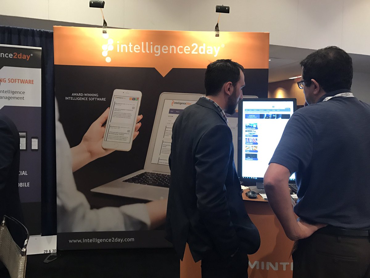 Comintelli's tweet photo. Stop by our booth at #SCIP17 to see #intelligence2day - The Insight Engine! #comintelli #competitiveintelligence #ci https://t.co/7CRTehmSYK