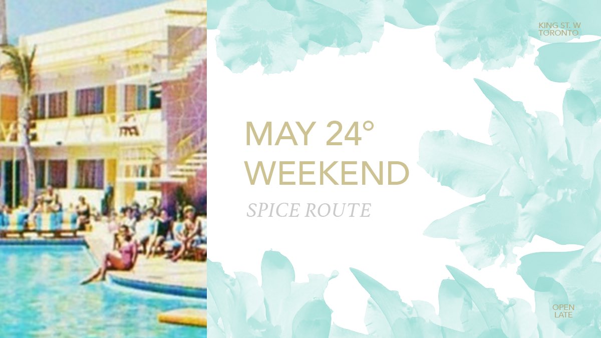 ExemptionEnt's tweet image. This weeks line up is heavy 

Thursday at @lovesusnot 
Saturday at #SpiceRoute 
Sunday long weekend at #SpiceRoute  

DM us for guest list