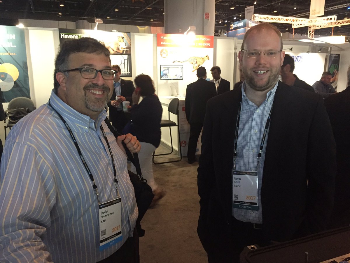 Josh_the_Irish's tweet photo. Deep in @SAPStartups conversation  at #sapphirenow17 #IIoT @SAP @xmpro https://t.co/XRID2cH19l