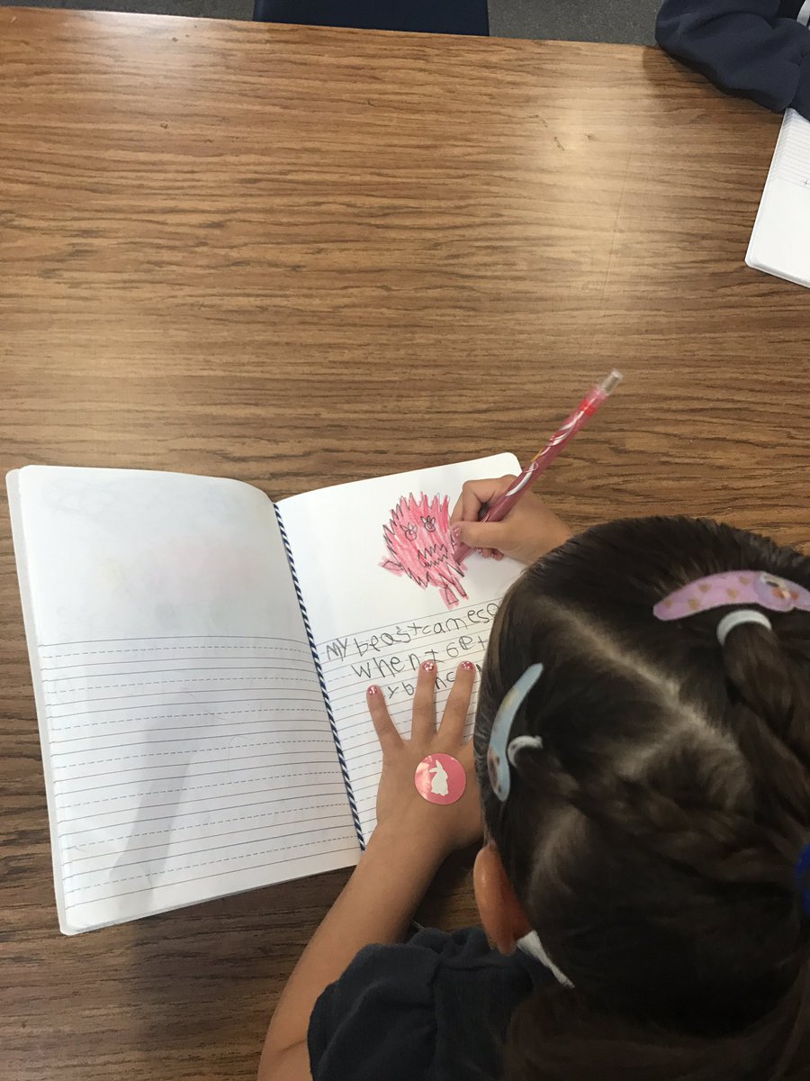 PatelLuvKinders's tweet image. When does your &quot;Beast&quot; come out? #wcsperseverance #classroomdojo #teachingthewholechild #kindergartenwriters