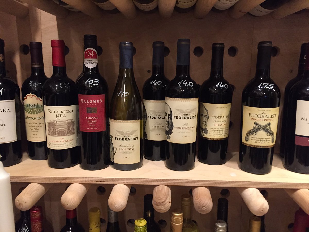 mrCAwine's tweet photo. @FederalistWines @ChimneyRockWine @RutherfordHill #DaVimo wine bar consumer tasting @terlatomedia @CalifWines_US https://t.co/T0HRQjA4A1
