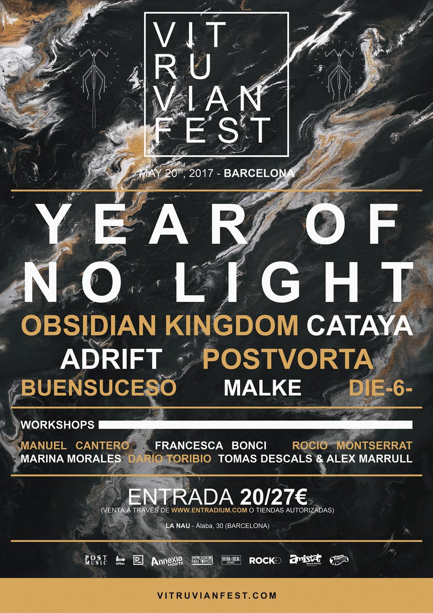 Hoy en Barcelona, primera edición del <a href="/VitruvianFest/">Vitruvian Fest</a> La cosa promete bastante. keepanopenmind.es/nace-el-vitruv…