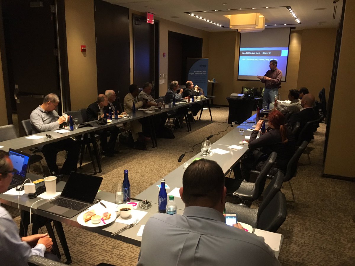 XenAndy's tweet photo. @douglasabrown talking about our industry in NYC (ATL, CLT, RDU week) @IGEL_Technology @citrixsystems https://t.co/2sRWIjJdWX