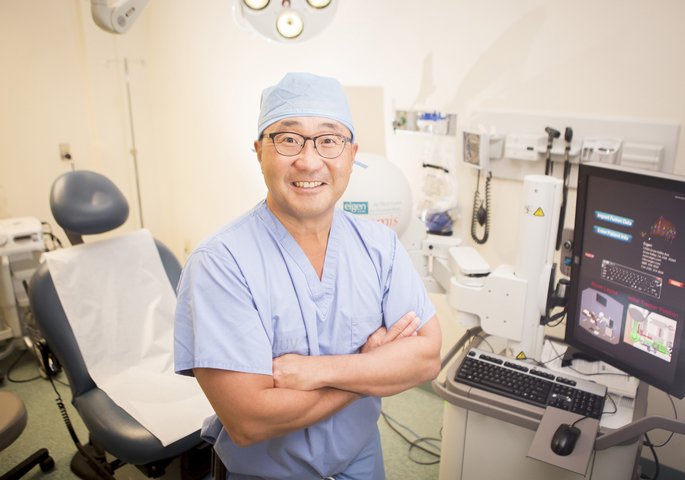 Urologic surgeon Dr. Sam Chang brings broad curiosity and humor to his work: 'I’d much rather smile than frown.” spr.ly/6019890cc