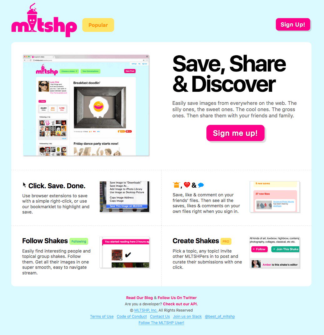 mltshphq's tweet image. We are open for business! Come sign up. mltshp.com