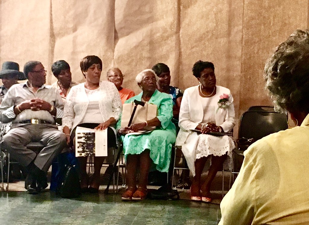 20 years ago today Pres. Clinton apologized for the #Tuskegee syphilis study. Today in Tuskegee its subjects' descendants are honored