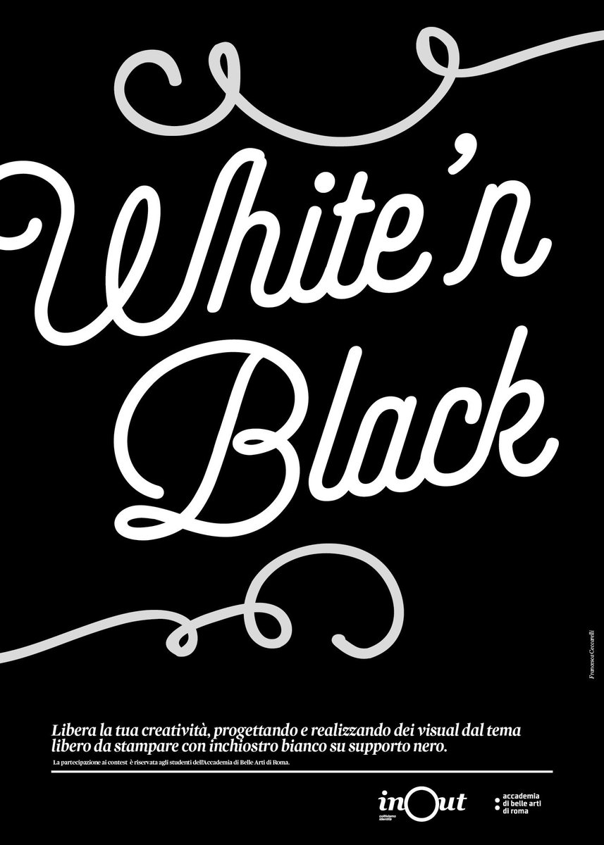 Insight_2017's tweet image. W'nB Contest! L'Accademia di Belle Arti di Roma apre le porte di Campo Boario! #inout #contest #grafica #accademiaroma #portfolioreviw